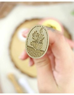 Flores Wax Seal [Art Journal 3.0] | Vero Ilustrada
