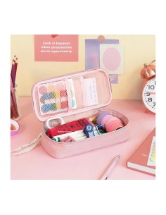 Cottony Grand Pen Pouch Pink | Iconic