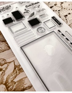 Carta Postal Stamp Set [Posdata] | My Lovely Journal