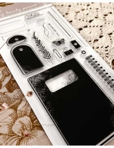 My Notebook Stamp Set [Posdata] | My Lovely Journal