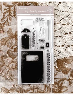 My Notebook Stamp Set [Posdata] | My Lovely Journal