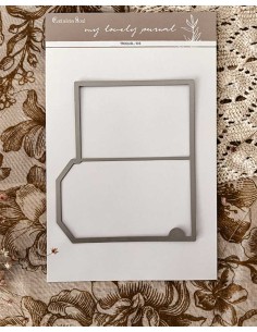 Troquel Tag [Posdata] | My Lovely Journal