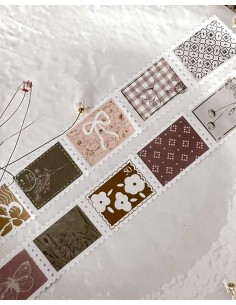 Stamp Washi tape [Posdata] | My Lovely Journal
