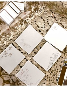 Die Cuts Tags [Posdata] | My Lovely Journal