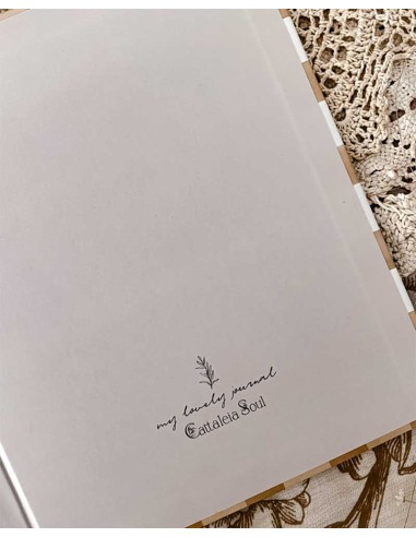 Archivador de varillas Vichy para Libretas Grandes [Posdata] | My Lovely Journal