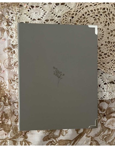 Basil Binder for Refills 14cm x 17.7cm Notebooks [Posdata] | My Lovely Journal