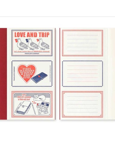 TN Regular Love And Trip Red [Limited Edition 2025] | Traveler's Company