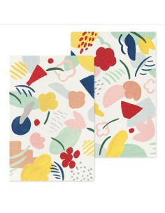 Motif Textile B6 Notebook [Yuru Log] | Midori