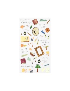 Transfer Sticker 2581 Motif Stationery | Midori