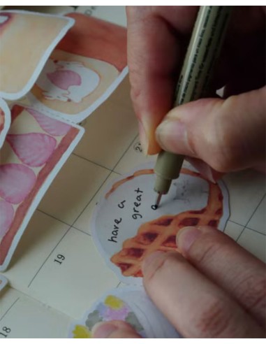 Whimsical Desserts Memo tape | Ivy Snow