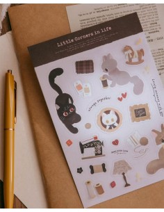 Pegatinas Treads & Kittens | wwiinngg