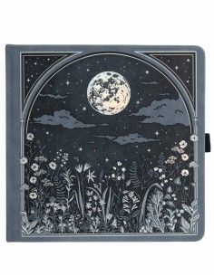 Moonlit Garden 8x8 [Blank Pages] Notebook | Archer & Olive