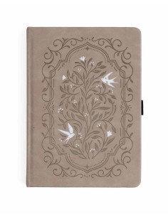 Libreta A5 Songbird in Beige [Hojas en Blanco Liso] | Archer & Olive