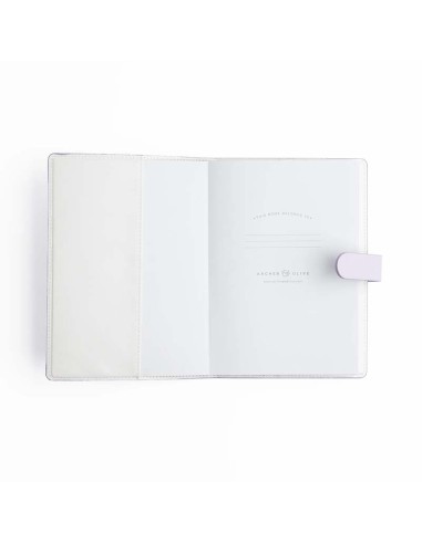Vintage Library in Lilac Everyday Deluxe A5 Cover + Softcover [Dot Grid] Notebook | Archer & Olive