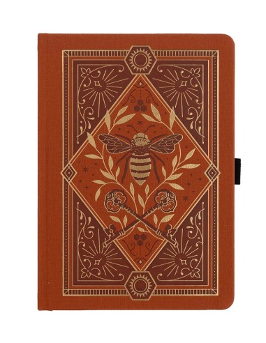 Libreta A5 Keeper of the Bees in Rust [Hojas en Rayas] | Archer & Olive