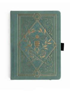 Keeper of the Bees in Soft Teal B6 [Dot Grid] Notebook | Archer & Olive