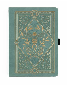 Keeper of the Bees in Soft Teal A5 [Lined Pages] | Archer & Olive
