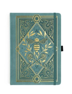 Libreta B5 Keeper of the Bees in Soft Teal [Puntos] | Archer & Olive