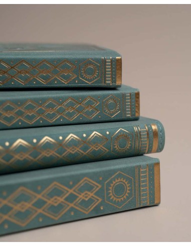 Libreta A5 Keeper of the Bees in Soft Teal [Hojas en Rayas] | Archer & Olive