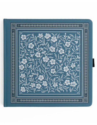 Wild Periwinkle 8x8 [Dot Grid] Notebook | Archer & Olive