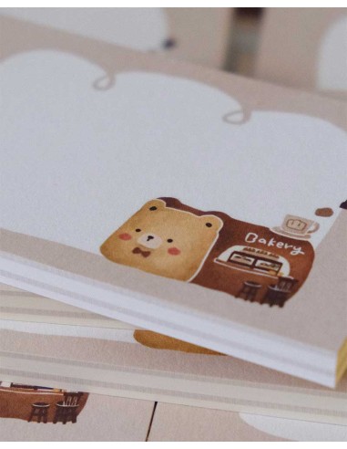 Bearkery Memo Pad| Eileen Tai