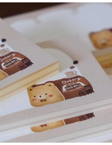 Bearkery Memo Pad| Eileen Tai