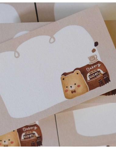 Bearkery Memo Pad| Eileen Tai