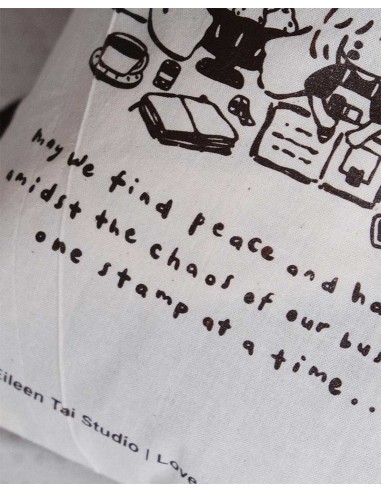 Bolsa de tela One Stamp at a Time | Eileen Tai