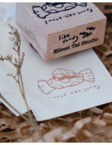 Sweet Like Candy Wood Stamp | Eileen Tai