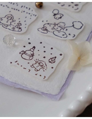 Snowy Day [Let's Play Collection] Wood Stamp | Eileen Tai