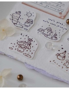 Rainy Day [Let's Play Collection] Wood Stamp | Eileen Tai