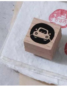 Mini Car [Let's Go! Mini Collection] Wood Stamp | Eileen Tai