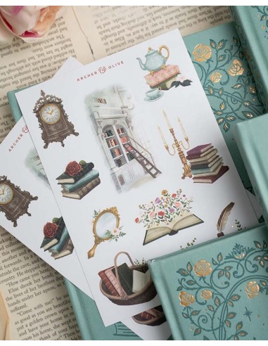 Books of Beauty Sticker Set | Archer & Olive