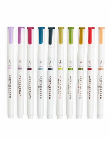 Rotuladores Acrylograph Enchanted Chapters 0.7mm | Archer & Olive