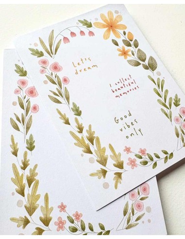 Bloc de notas Flowers | Nikki Dotti