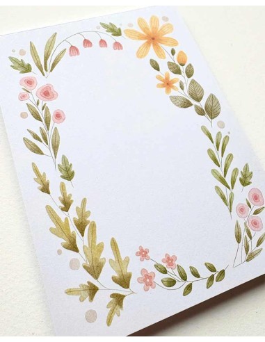Bloc de notas Flowers | Nikki Dotti