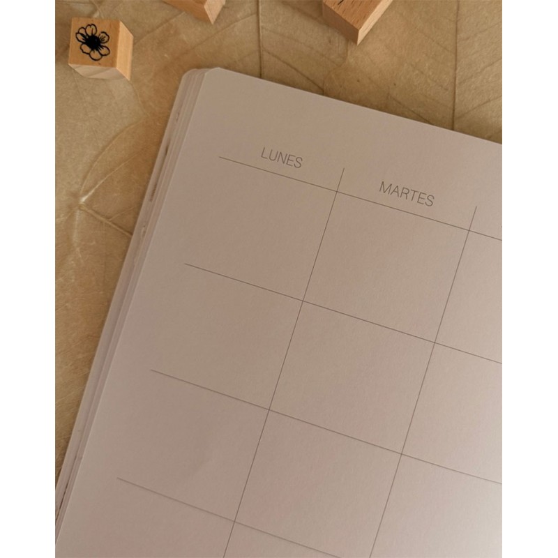 Libreta Calendario Mensual Perpetuo [Posdata] | My Lovely Journal