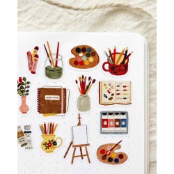 Pegatinas Artist's Corner | Och Monika