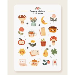 Pegatinas Cottagecore II | Och Monika