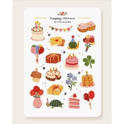 Pegatinas Happy Birthday | Och Monika