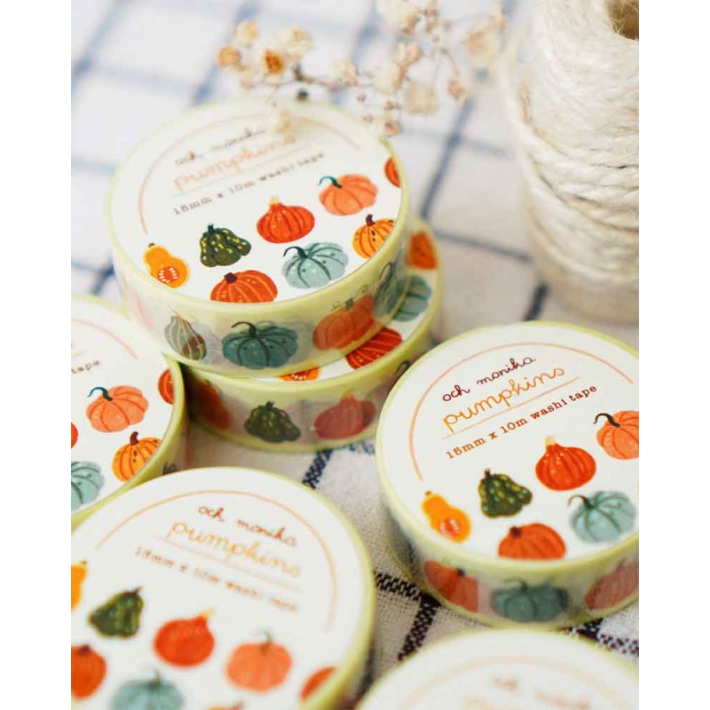 Washi tape Pumpkins | Och Monika