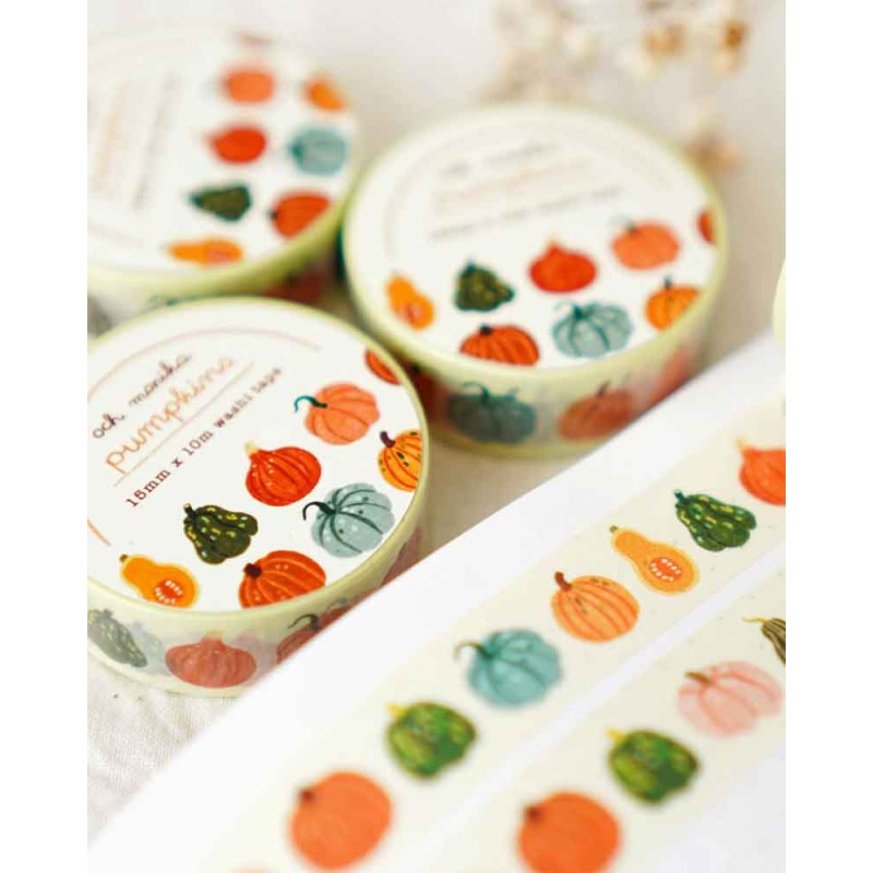 Washi tape Pumpkins | Och Monika