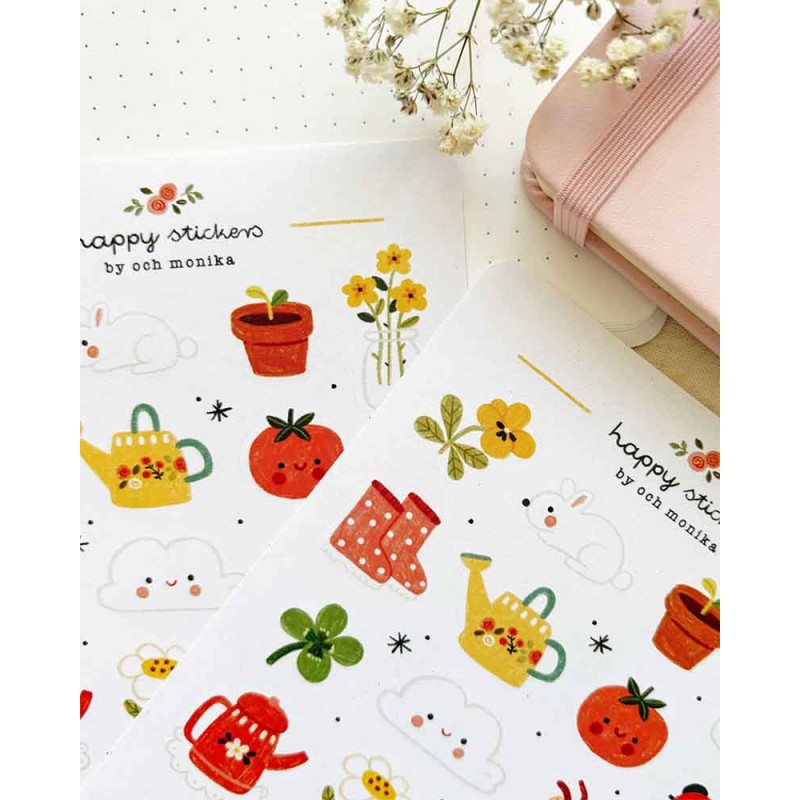 Spring Sticker Sheet | Och Monika