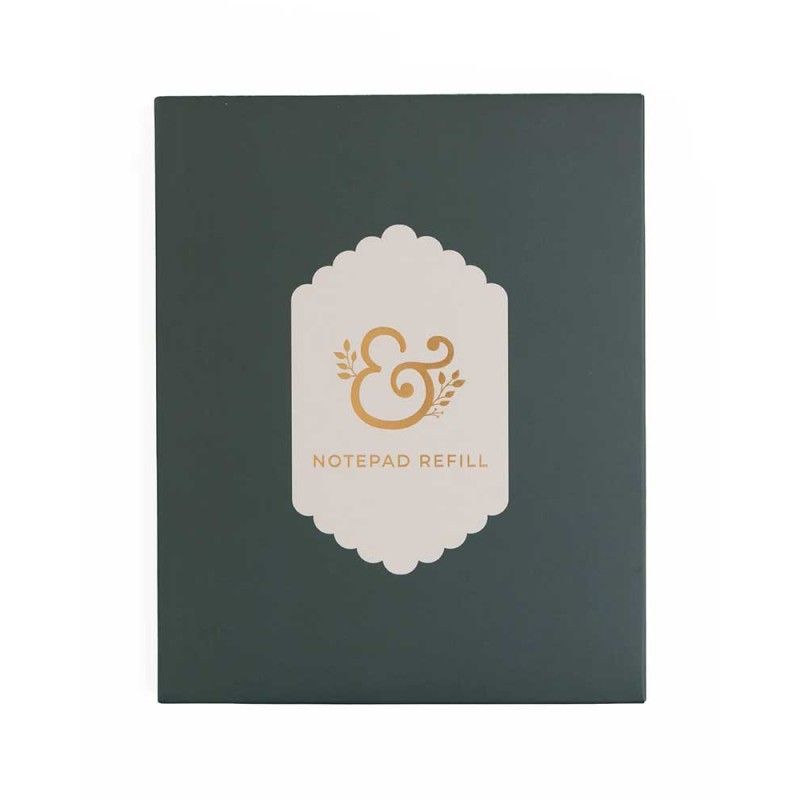 White Notepad Refill A5 [Dot grid]| Archer & Olive