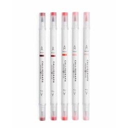 True Red Calliograph Pens | Archer & Olive