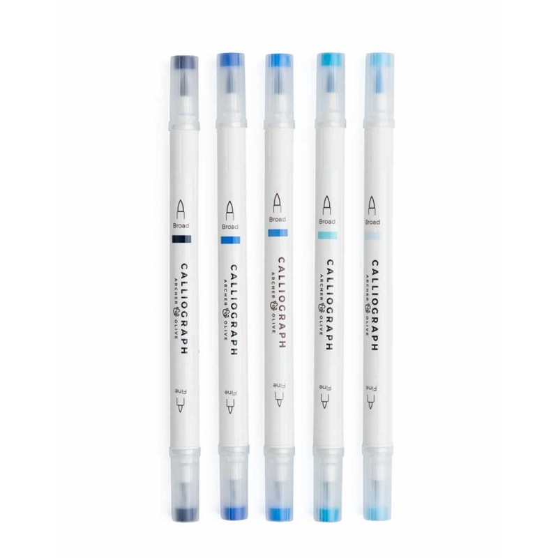Indigo Calliograph Pens | Archer & Olive
