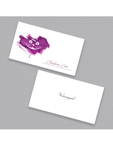 Ink Color Chart Card Smile Cat | Wearingeul