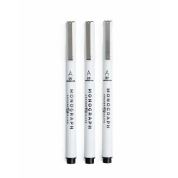 Set de 3 Rotuladores Fineliner [09] | Archer & Olive