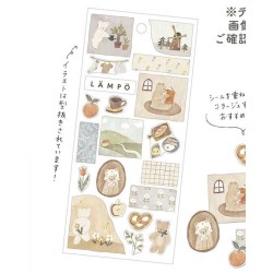 Pegatinas Lampo - Morning with a Bear | Mind Wave