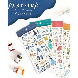 Pegatinas Daily Notes - Play + Ink | Mind Wave